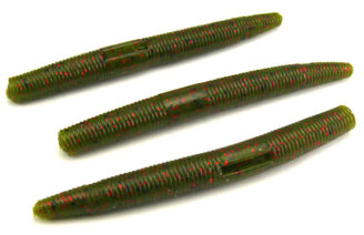 AGM 3" Stick Worm - Watermelon/Red Flake (10pcs)