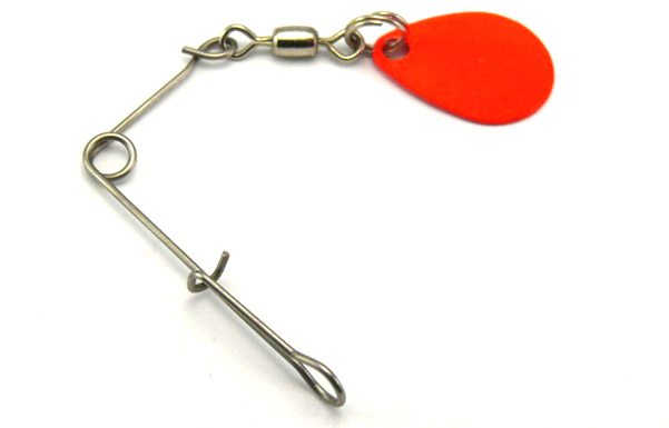 AGM Spinner Jig Size 0 Colorado - Flo Red (6pcs)