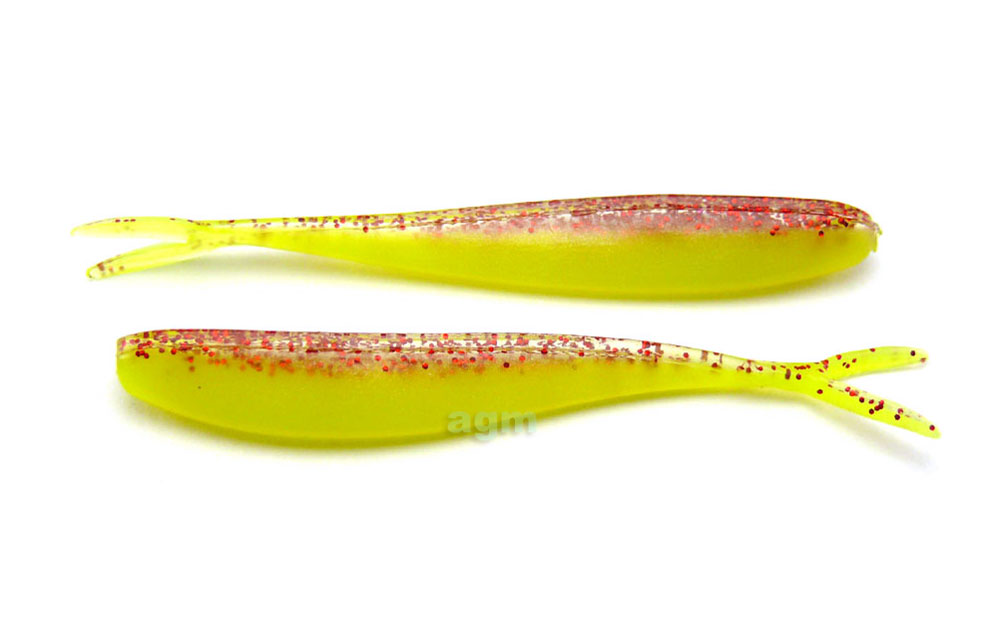 Lunker City 2.5 Fin-S Fish - Bloody Mary (20Pcs)