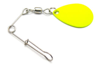 AGM Spinner Jig Size 3 Colorado - Chartreuse (6pcs)