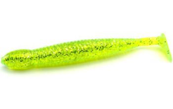 AGM 3.25" Paddler Grub - Chartreuse Flash (8pcs)