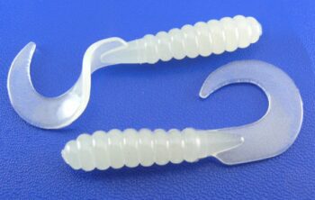 AGM 3" Curltail Grub - Glow (10pcs)