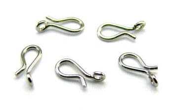 No Knot Large (7mm) Fas-Snap - Nickel (5pcs)