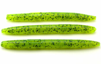 AGM 4" Stick Worm - Chartreuse Pepper (8pcs)
