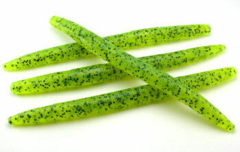 AGM 5" Stick Worm - Chartreuse Pepper (8pcs)