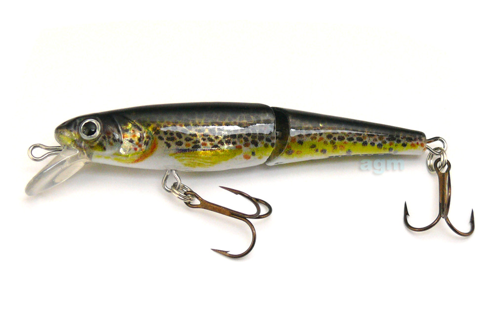 Hester 2.75 Jointed Trout Minnow - Brook Trout