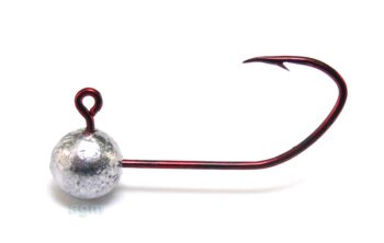 AGM Finesse Sickle Jig Head 1.5g Size 4 RED 5pcs