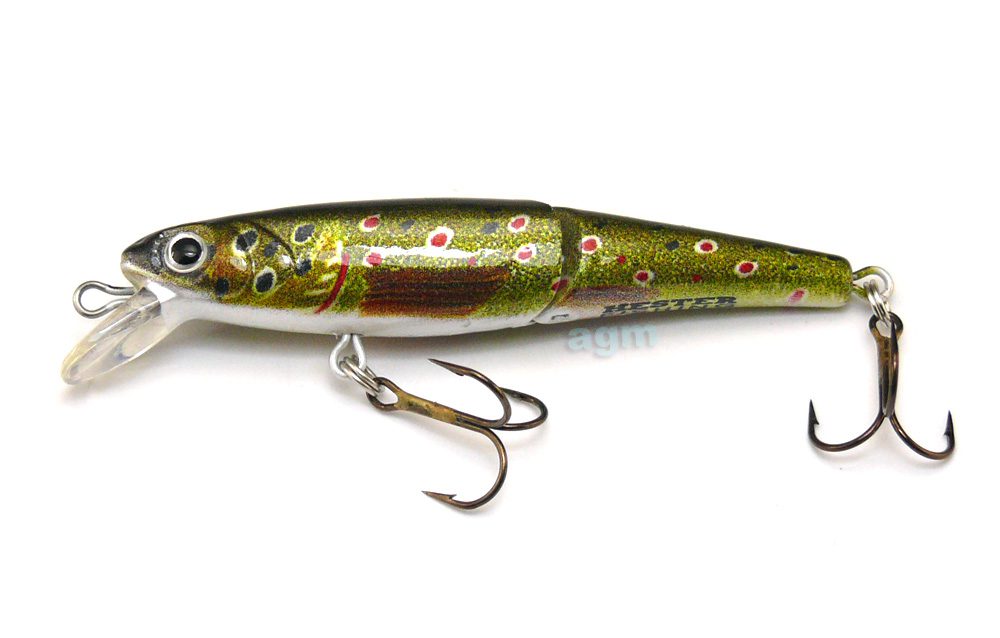 Hester 2.75 Jointed Trout Minnow - Brown Trout