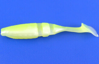 LFT 2.25" Boot Tail Baby Shad - Chartreuse Pearl (15pcs)