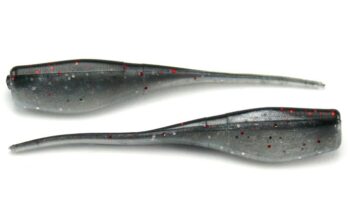 Big Bite 2" Crappie Minnr - Black Neon/Pearl Silver (10pcs)