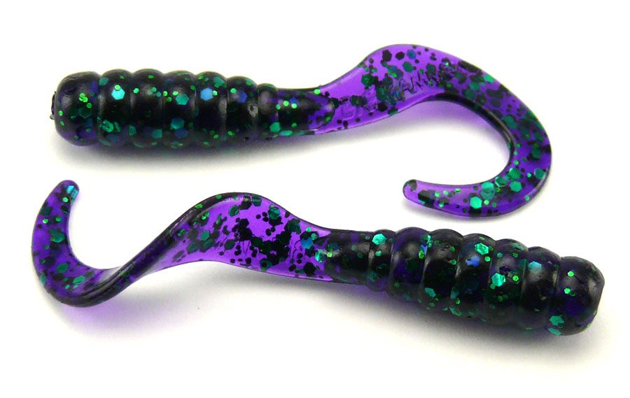 Big Hammer 1.75" Perch Grub Junebug (25pcs)