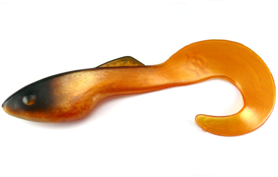 Orka 7.5" Shad-Tail - OB Dusky Orange (2pcs)