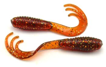 AGM 2" Triple Tip Grub - Rootbeer Gold (20pcs)