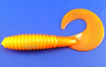 Big Bite 4.5" Fat Grub - Orange/Yellow (5pcs)