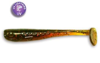 Crazy Fish 1.6" Nano Minnow - 14 UV Motor Oil (8pcs)