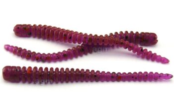 Crazy Fish 2" Cruel Leech - 12 Ultraviolet (8pcs)