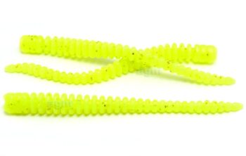 Crazy Fish 2" Cruel Leech - 6 Chartreuse (8pcs)