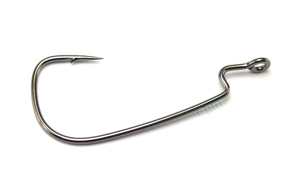 Crazy Fish Offset Joint Hook Size 1 (5pcs) AGM Lure Fishing