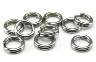 AGM Stainless Steel Split Ring 4.4mm/40lb (10pcs)