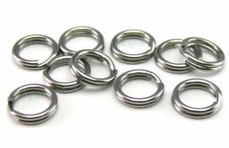 AGM Stainless Steel Split Ring 5.4mm/40lb (10pcs)