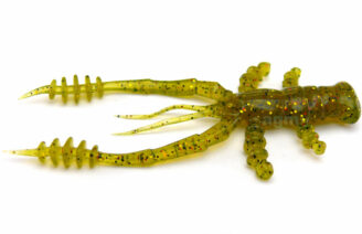 Crazy Fish 3" Crayfish - 1 Olive (7pcs)