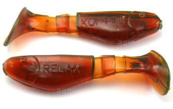 Relax 2" Kopyto Shad - Motor Oil (3pcs)