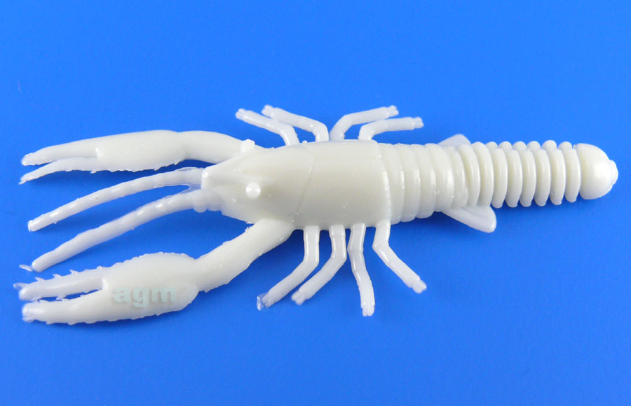 AGM 3" Crayfish - White (8pcs)