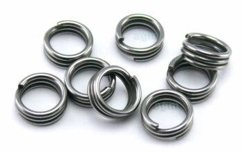 AGM Extra Strong Stainless Split Ring 5.3mm/120lb (8pcs)
