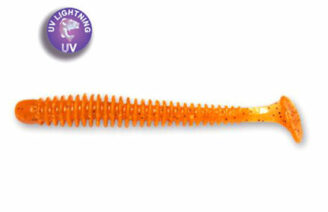 Crazy Fish 3" Vibro Worm - 18 Carrot (5pcs)