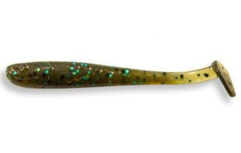 Crazy Fish 1.6" Nano Minnow - 42 Green Pumpkin/Blue (8pcs)