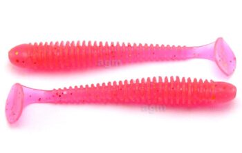 Crazy Fish 2in Vibro Worm 37 Lollipop 8pcs
