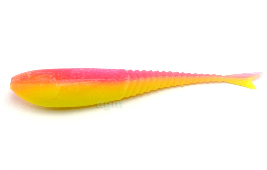 Crazy Fish 3.5" Floating Glider - 13D Peach (8pcs)