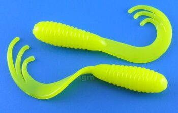 AGM 2" Triple Tip Grub - Chartreuse (20pcs)