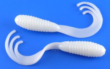 AGM 2" Triple Tip Grub - White (20pcs)