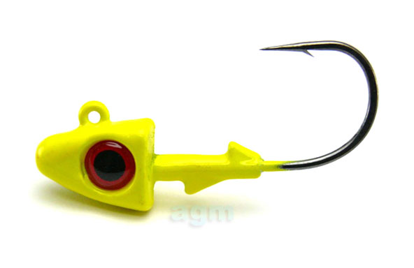 Hammer Head 10.5g Yellow - Size 2/0 (3pcs)
