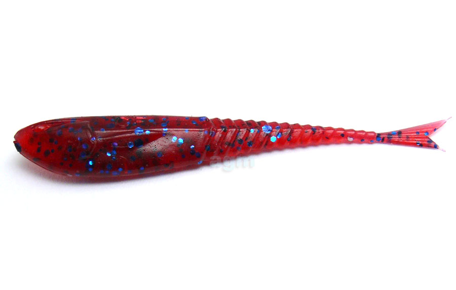 Crazy Fish 2" Glider - 73 Blue Ruby (10pcs)