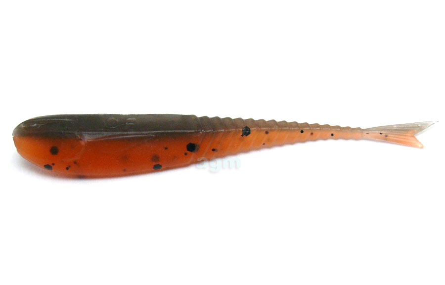 Crazy Fish 2" Glider - 8D Orange Coffee (10pcs)
