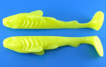 Crazy Fish 5" Tough - 6 Chartreuse (5pcs)