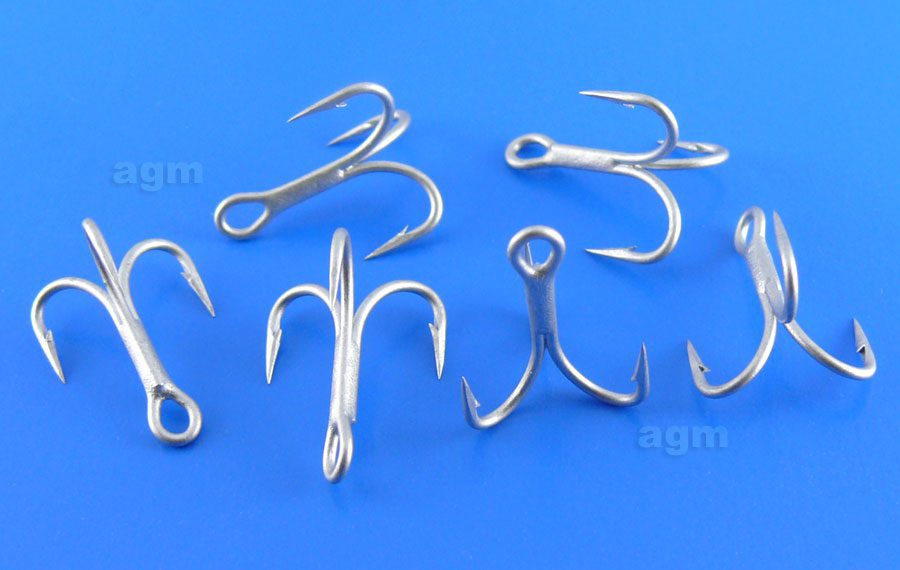 VMC 9626PS 3X Strong Saltwater Treble Hook - Size 6 (10pcs)