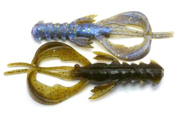 Crazy Fish 4in Nimble 3D Swamp Pearl 5pcs