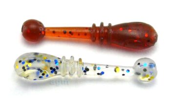 Crazy Fish 0.8in Whitebait 14 UV Motor Oil 40 Wht Tea 20pcs