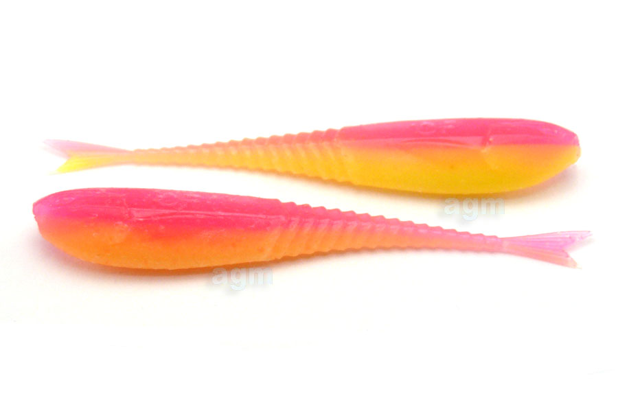 Crazy Fish 2" Floating Glider - 13D Peach (10pcs)