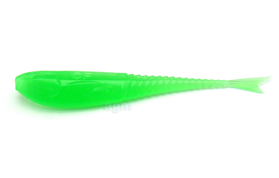 Crazy Fish 2" Glider - 81 Toxic Green (10pcs)