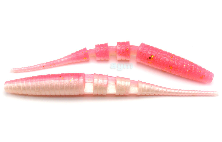 Crazy Fish 4" Floating Polaris - 9D Pink/Snow (6pcs)