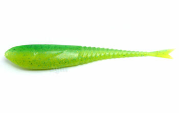 Crazy Fish 5" Floating Glider - 7D Lime Chartreuse (6pcs)