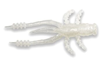 Crazy Fish 1.8" Crayfish - 49 Snow White (8pcs)