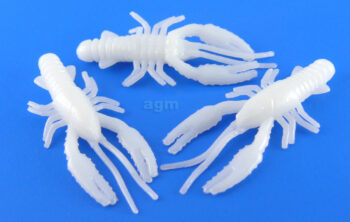 AGM 1.5" Micro Crayfish - White (10pcs)