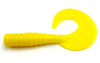 Kalins 5.5" Mogambo Grub - Yellow (4pcs)