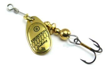 Hester Ospray Spinner 2g - Brass