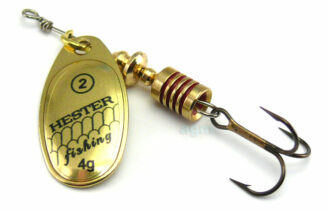 Hester Ospray Spinner 4g - Brass